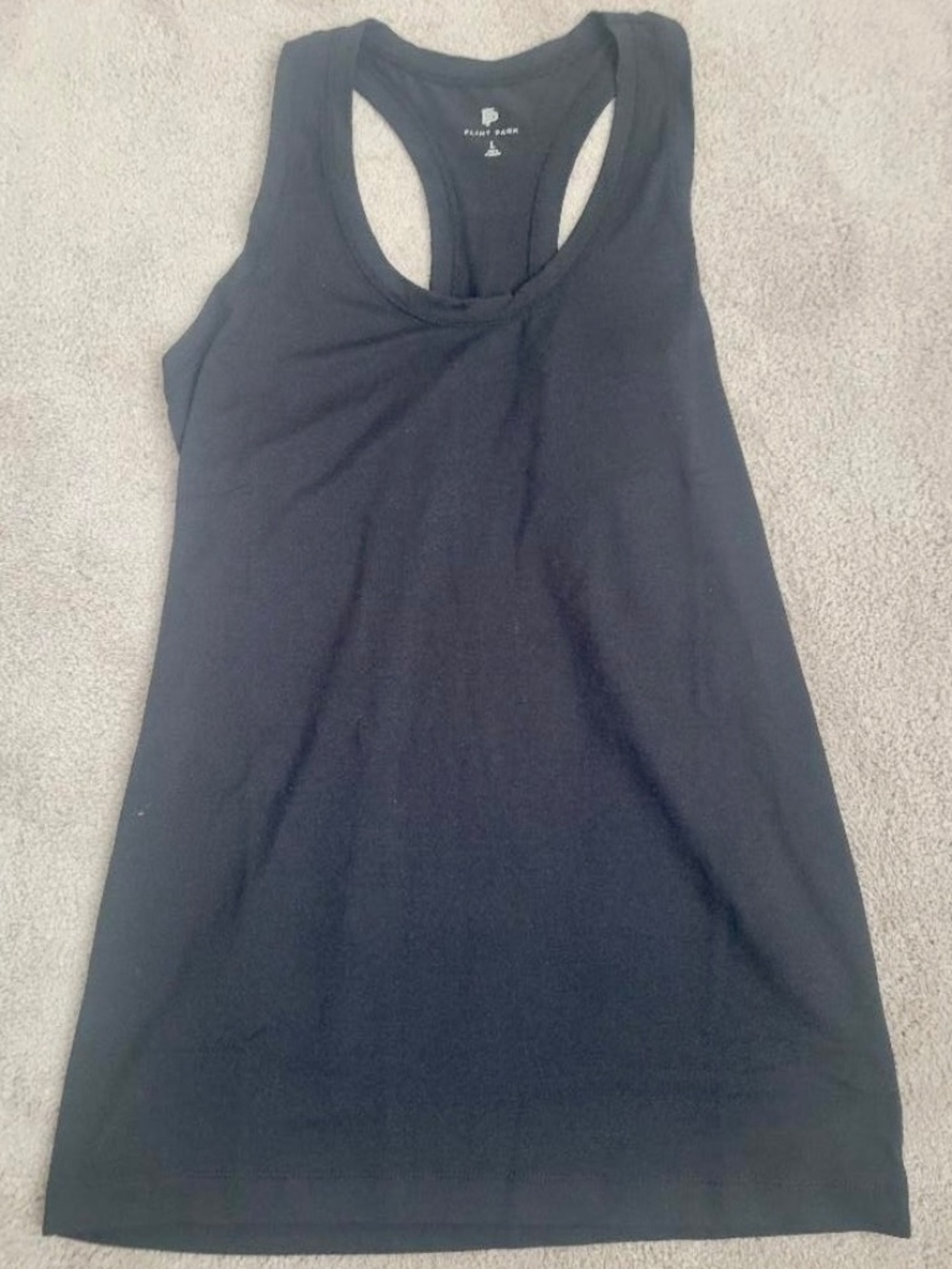 FLINT PARK Women's Volley Tank Top Size Large Black